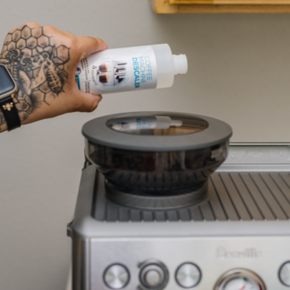 Breville Compatible Espresso Machine Cleaning Kit - 40 Cleaning Tablets, 2 Espresso Machine Water Filters, 2-Use Descaler Bottle